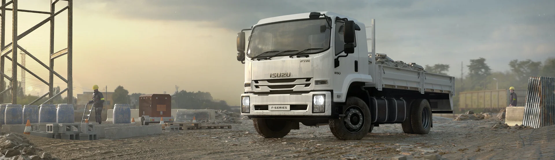 Fuzion isuzu F-Series banner